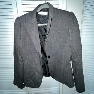 Tahari Blazer - grey- size 6